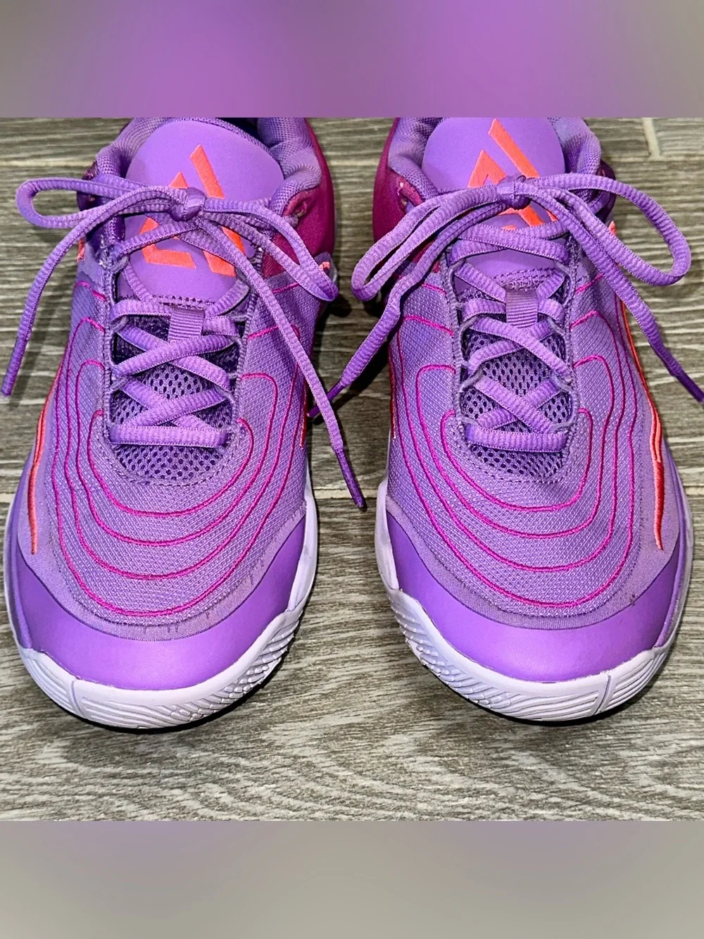 Nike Giannis Immortality 4 Big Kids Size 7Y Basketball Sneakers Black Raspberry
